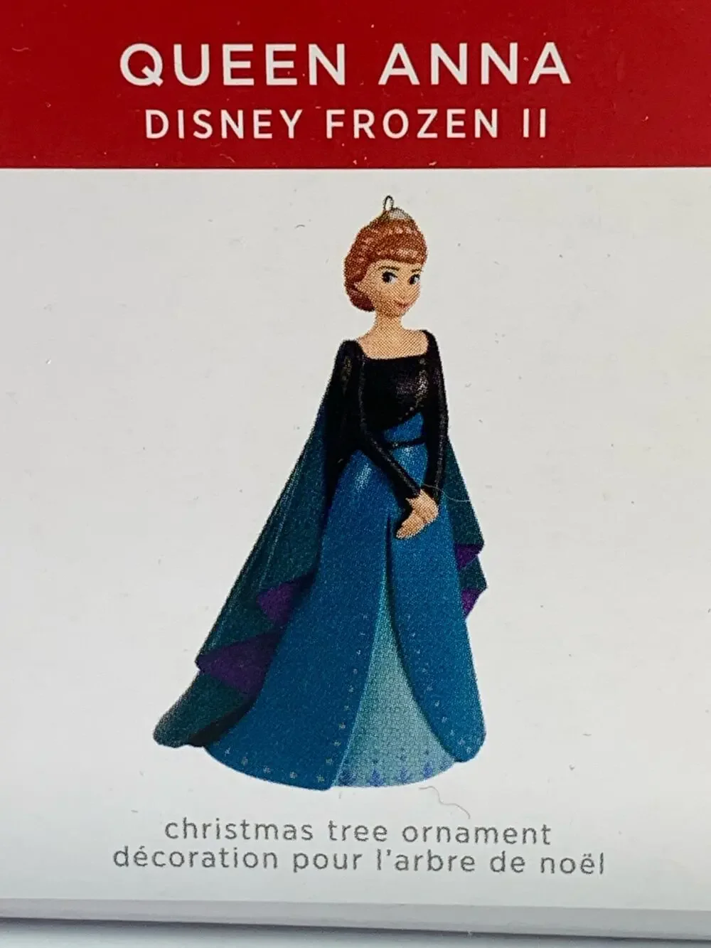 Hallmark Keepsake Christmas Ornament 2021 Queen Anna Disney Frozen II
